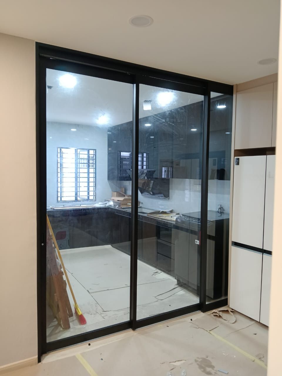 Aluminium Sliding Door At Permas Jaya Johor Bahru