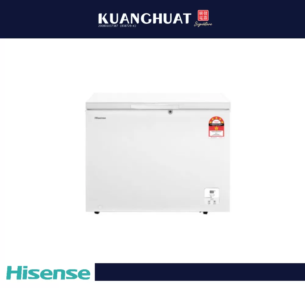 [PRE-ORDER 7 DAYS] HISENSE 300L Chest Freezer FC326D4BWYS