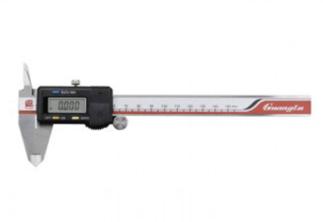 GUANGLU Digital display caliper with jaws pointing in the same direction
