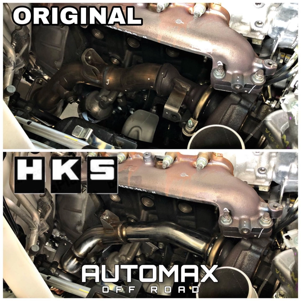 HKS LEGAMAX DOWNPIPE TOYOTA HILUX REVO ROGUE FORTUNER