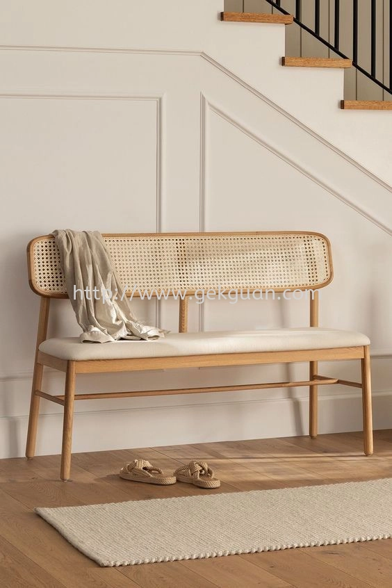 BENCH 017 - RATTAN BENCH