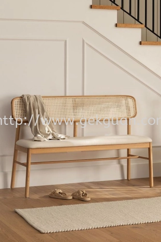 BENCH 017 - RATTAN BENCH