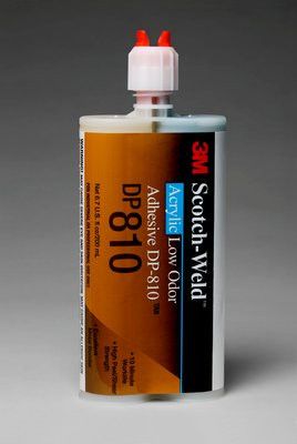 3M™ Scotch-Weld™ Low Odor Acrylic Adhesive DP810 , Tan