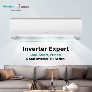 Hisense 1.5HP Standard Inverter Air Conditioner 5 Star R32 AI13TUGS