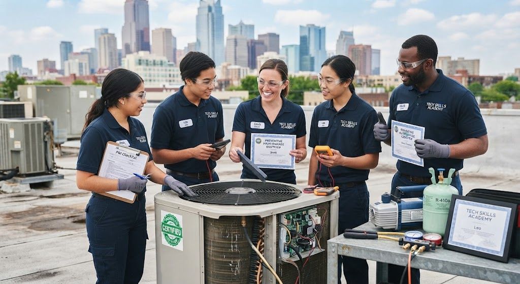 HVAC preventive maintenance certification
