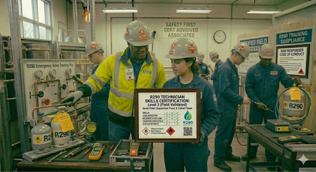 R290 technician skills certification