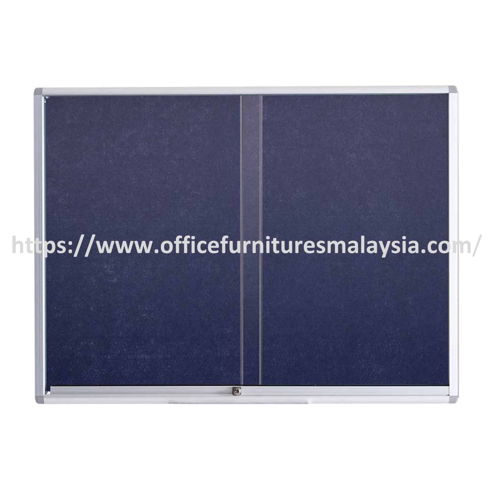 3 ft x 5 ft Sliding Glass Door With Notice Velvet Board OFMVG35