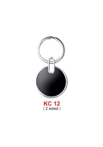 Metal Keychain (2 sided) - KC12(c/wpvcbox03)