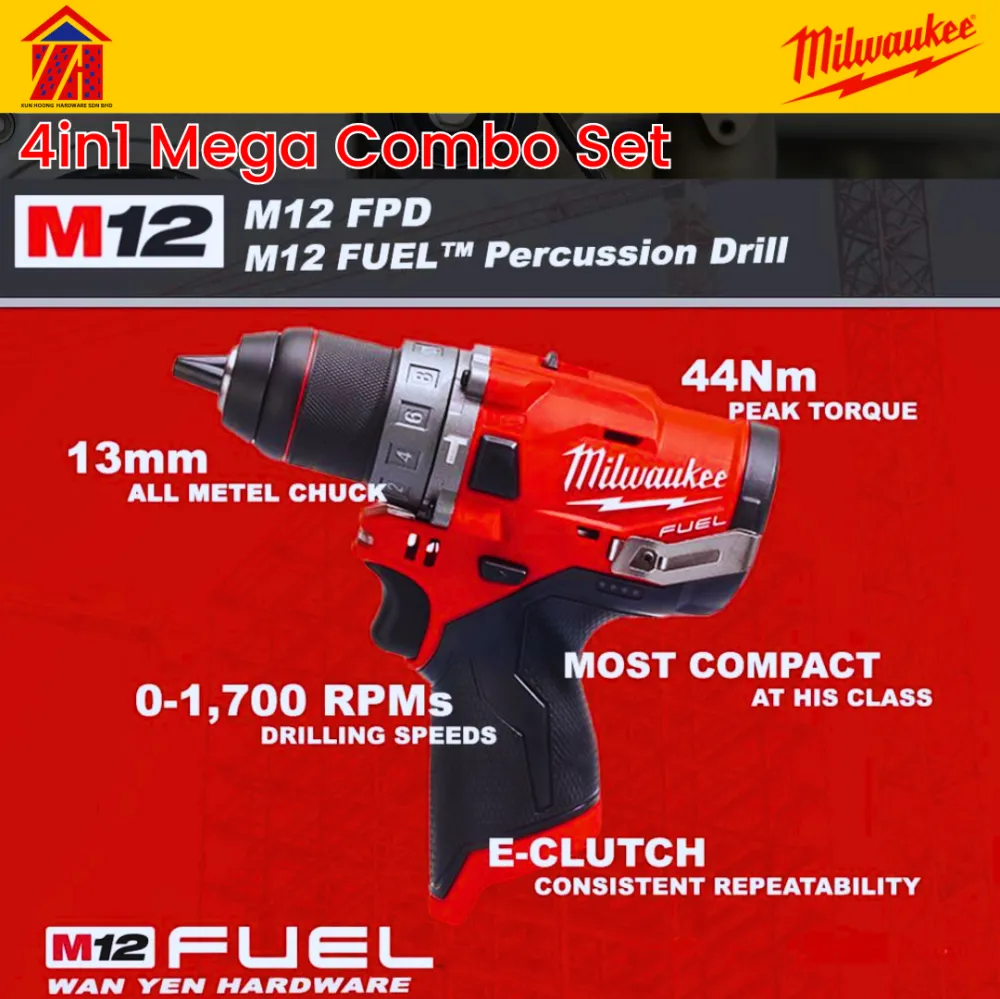 Milwaukee Mega Combo Set Limited Promotion