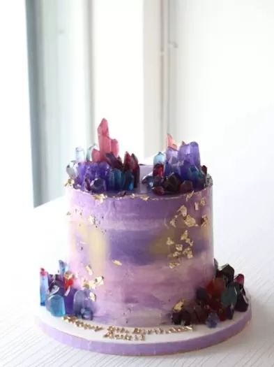 Crystal Ombre Cake