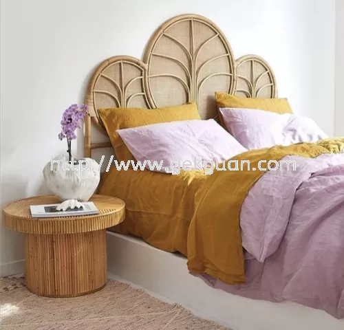 RH 012 - RATTAN HEADBOARD