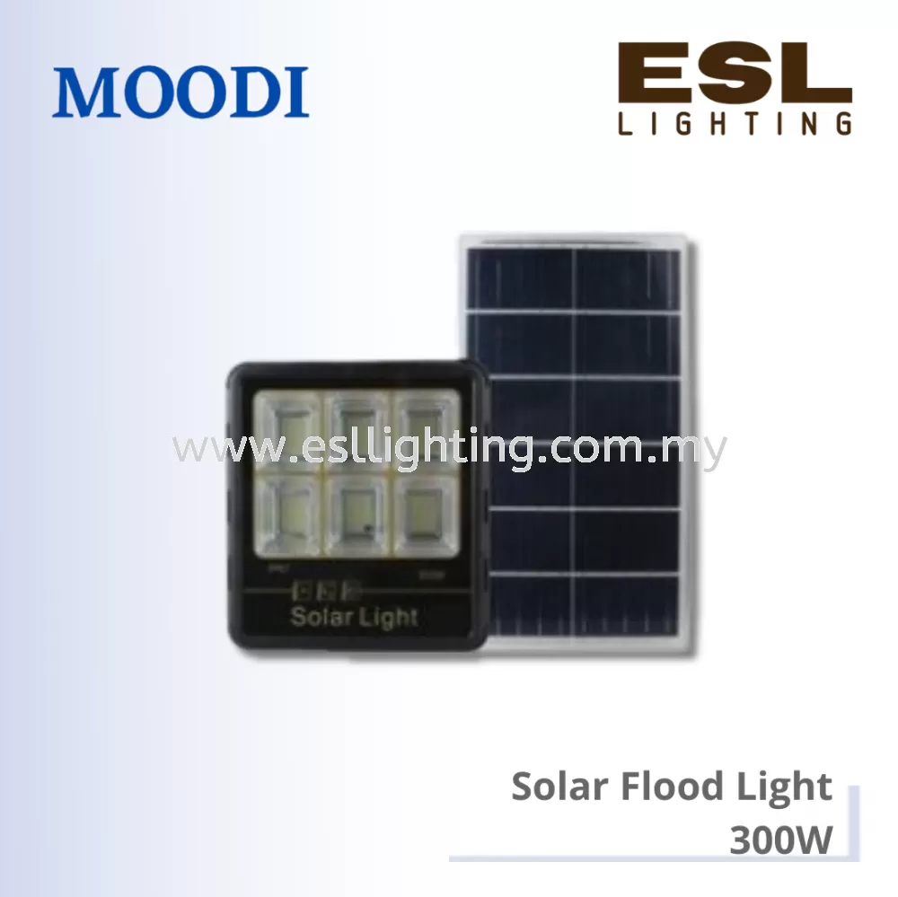 MOODI Solar Flood Light 300W - 1303S IP67