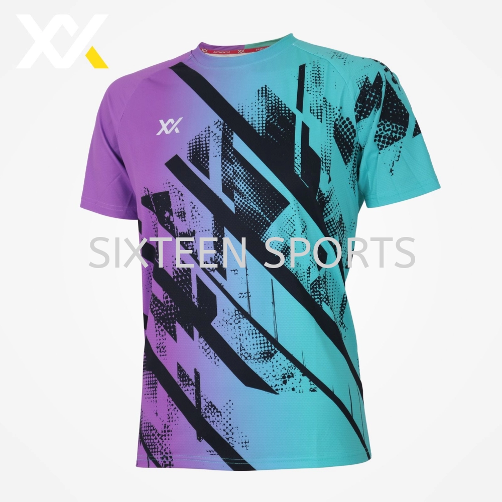 Maxx MXFT099 Tournament Tee PURPLE TEAL