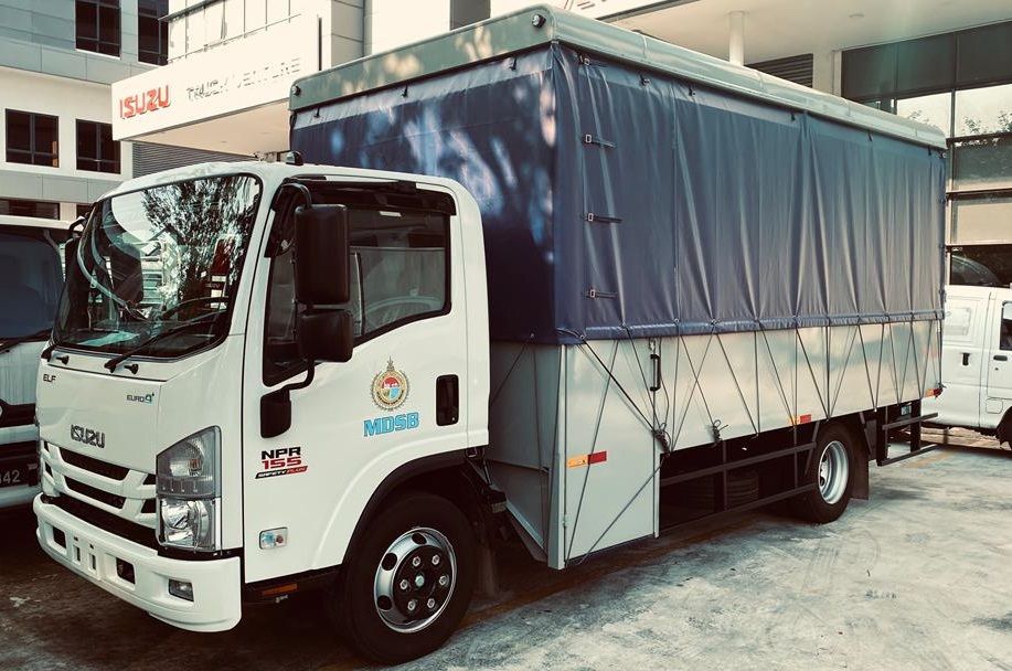 New Isuzu ELF Euro4 NPR155 NPRPRO Series Manual / Smoother AMT - 3tan / 5tan BDM7500kg Custom Made Steel Cargo Lori Kargo Besi