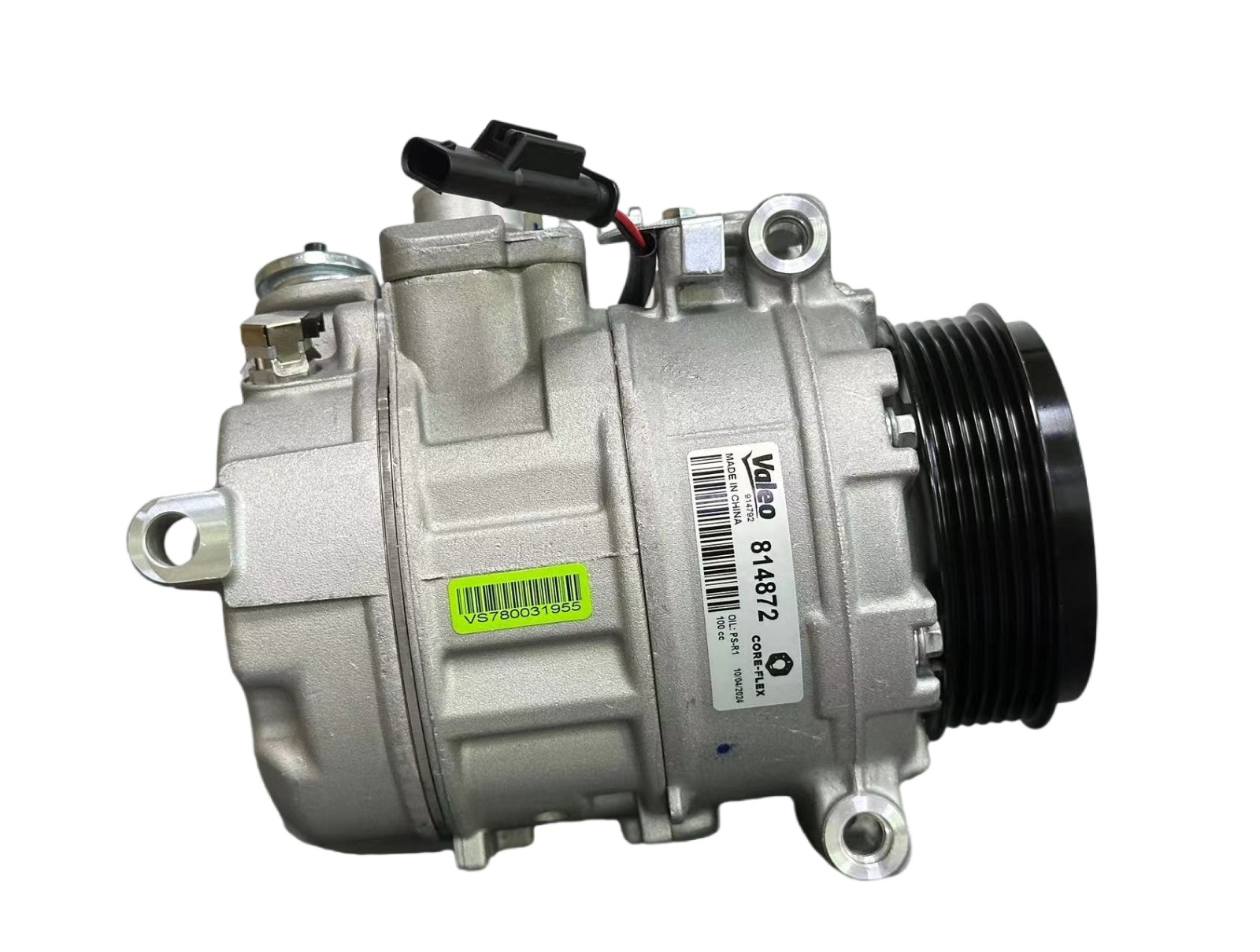 VALEO COMPRESSOR 814872 OEM A0008306800 A0012303211 A0008307602 FOR MERCEDES-BENZ S-CLASS (W222 V222 X222) - S 350 (222.155)  [M 276.824]  (2017.09 - 2020.07)S-CLASS SPORT CAR (C217) - S 400 4-matic (217.364)  [M 276.824]  (2016.07 - 2018.12)