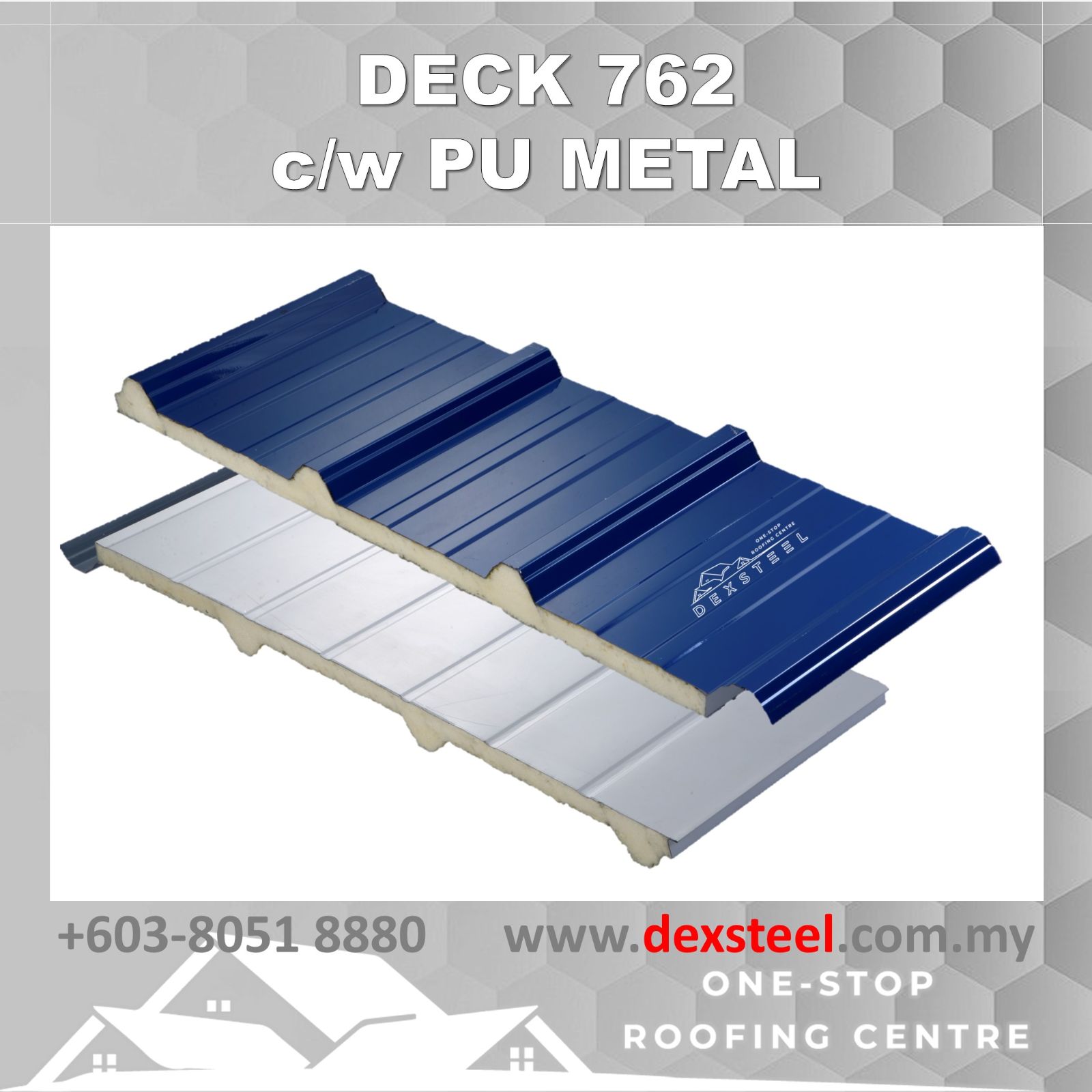 DEXSTEEL METAL DECK 762 PU METAL