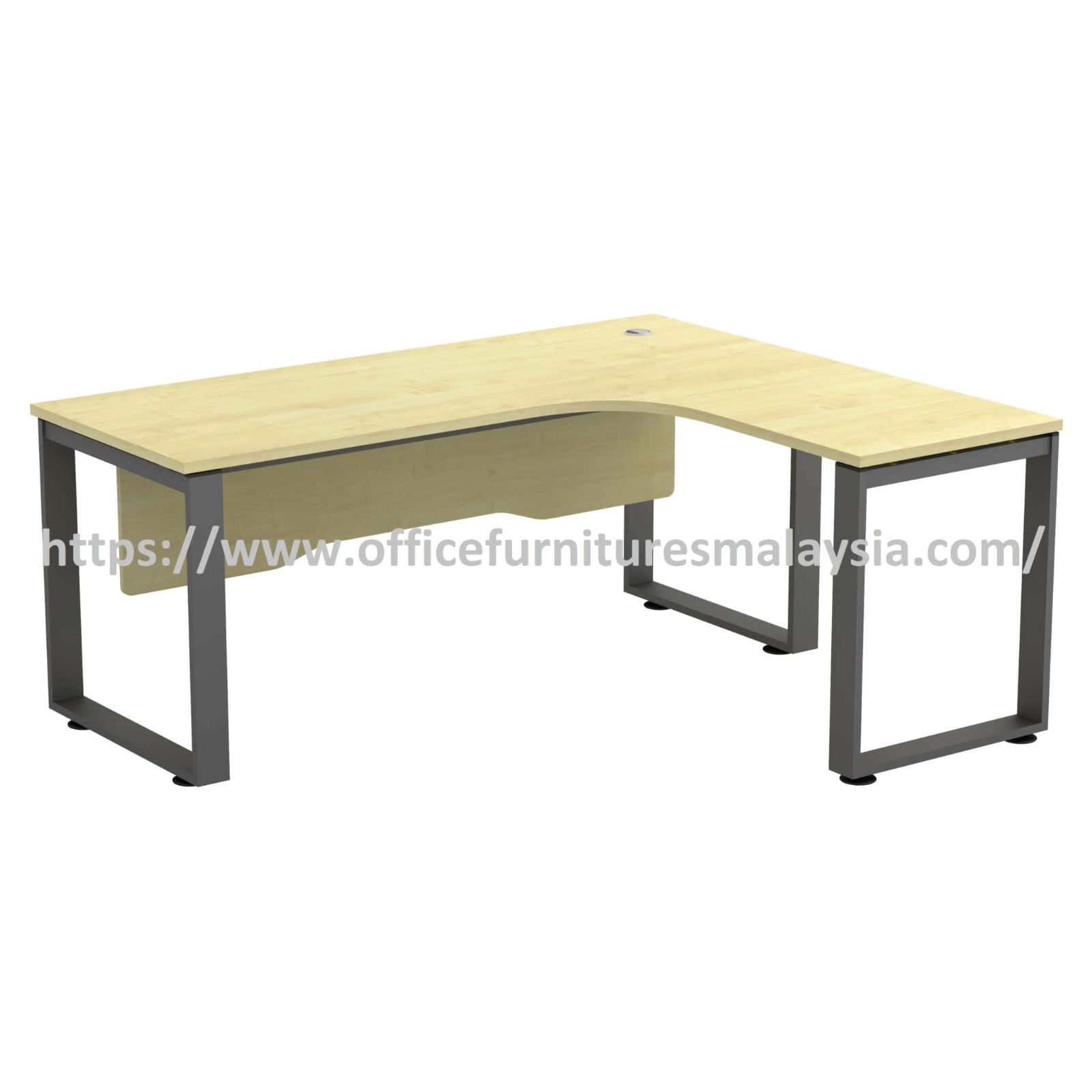5 ft x 5 ft Solid Modern Design Manager Desk OFSQWL1515