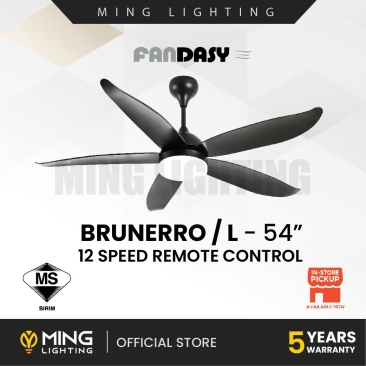 FANDASY Brunerro Series 54" LED Ceiling Fan