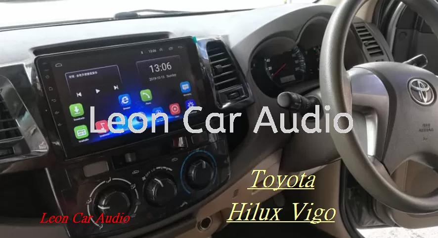 toyota hilux vigo OEM 9" FHD Android Wifi GPS USB Player