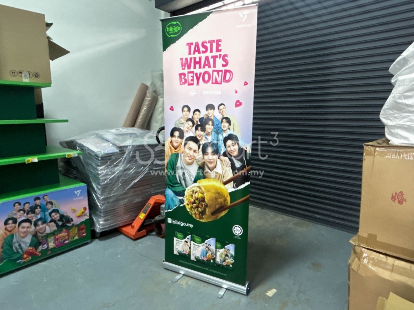 BIBIGO Seventeen Mandu Bunting Printing