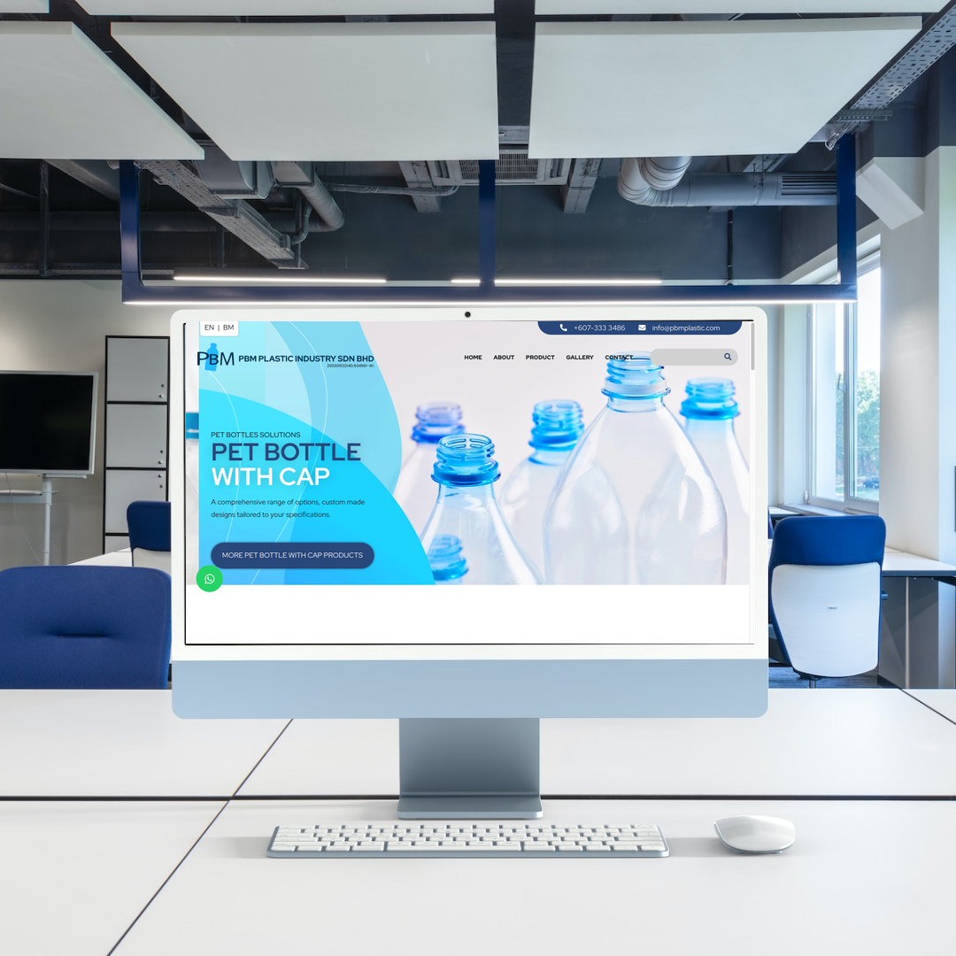 PBM Plastic Industry Sdn Bhd Website Design & SEO Case Study | Beauty & Spa in Johor