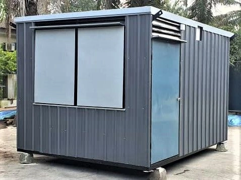 Portable Food Kiosk Cabin Container