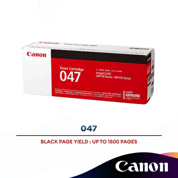Canon 047 Toner Cartridge (Black) original