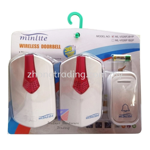 Minlite 1 to 2 Wireless Doorbell -V026F2B1P