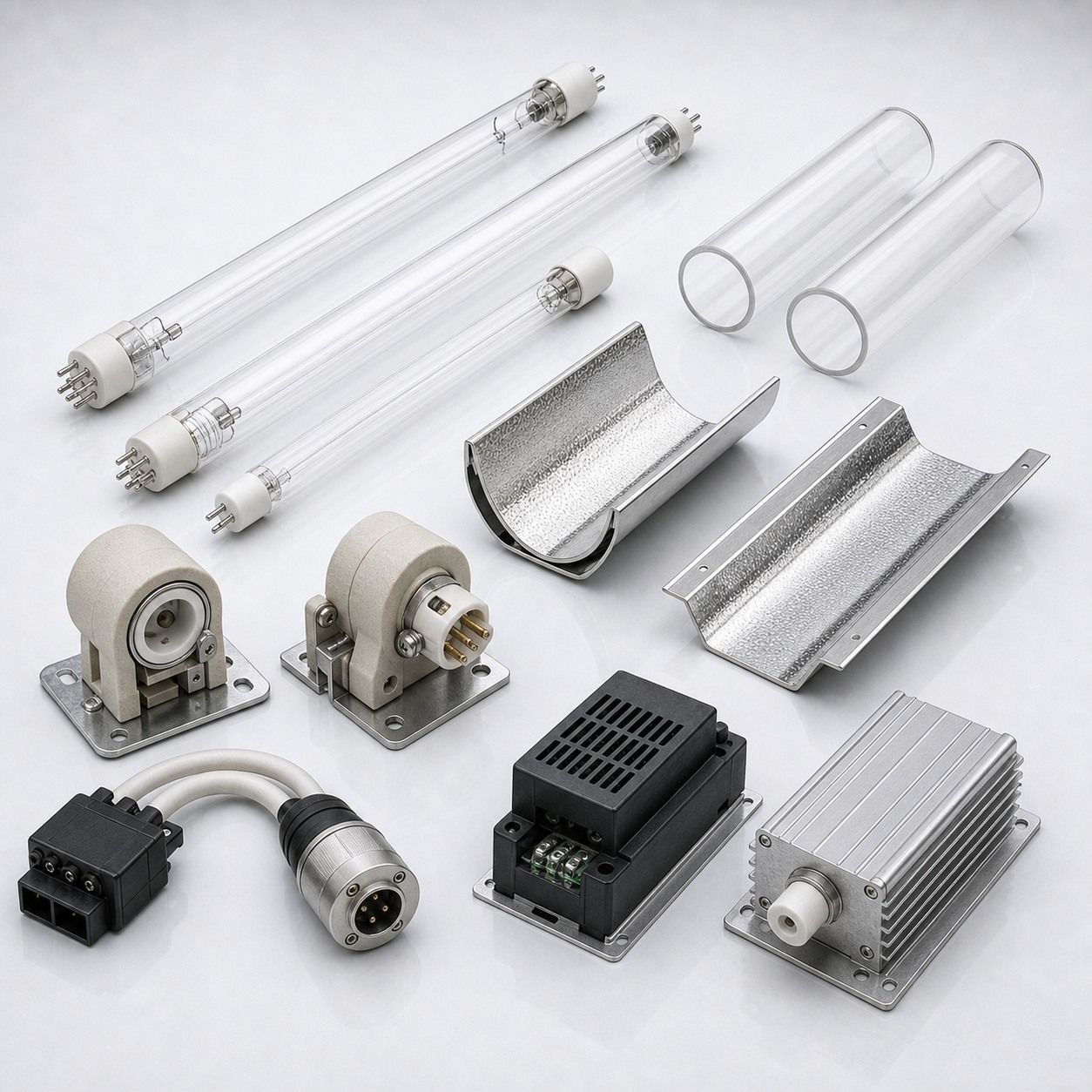 UV lamp components