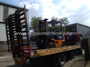 Delivery of Used 1.5 Ton Forklift @ Semenyih, Selangor