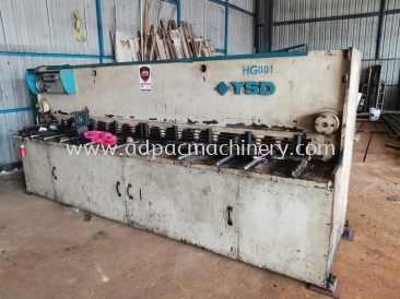 Used 3 meter Hydraulic Shearing Machine @ Klang, Selangor