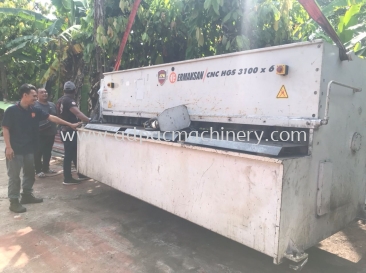 Used Hydraulic 10 Feet Pressbrake & Shearing Machine @ Sitiawan, Perak