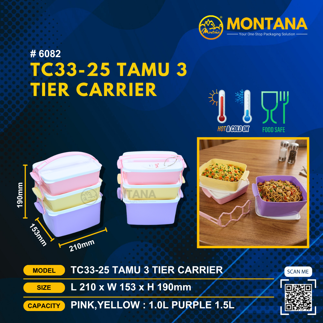 (6082) TC33-25 TAMU 3 TIER CARRIER