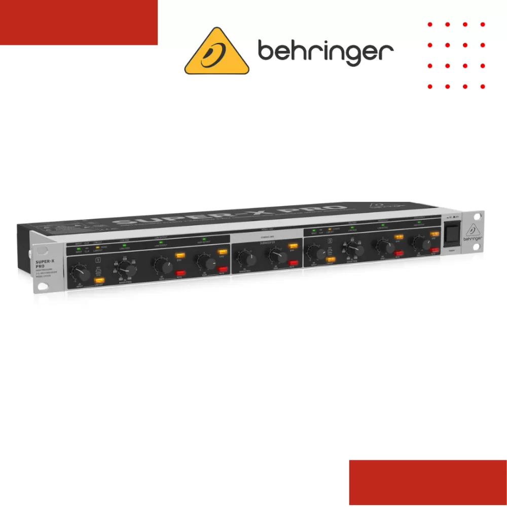 Behringer Super-X Pro CX2310V2 Stereo 2-way/Mono 3-way Crossover