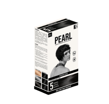 JS Black Pearl Shampoo & Conditioner 60ml (10 Natural Black)