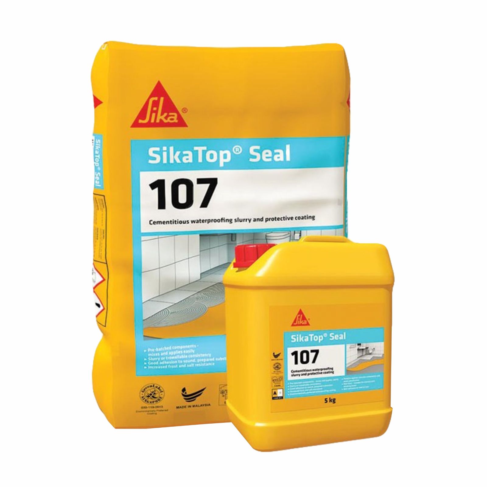 SikaTop庐 Seal-107 (MY) Cementitious waterproofing slurry and protective coating