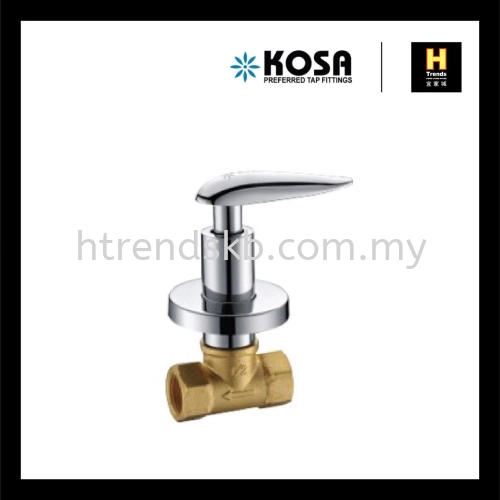 Kosa 3/4" Stop Valve With Flange (Quarter Turn)  OT013S20QTRFP