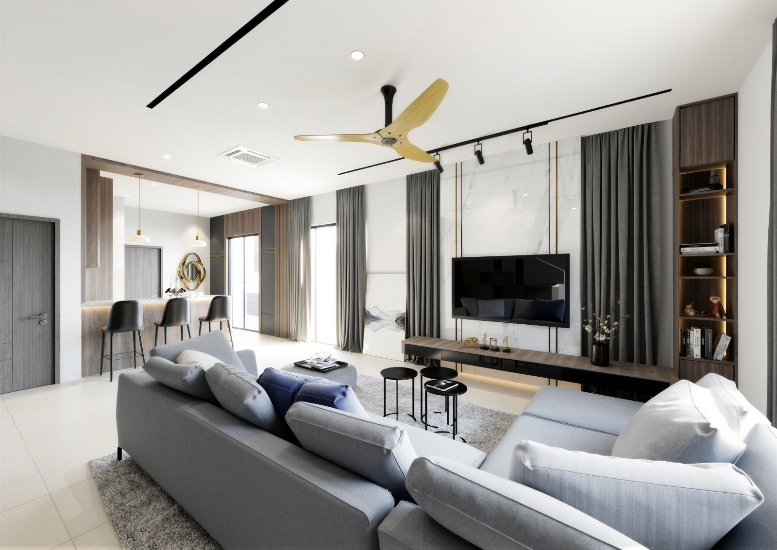 GroveShade @ Terrace House | Reka Bentuk Dalaman di Lembah Klang Sekarang