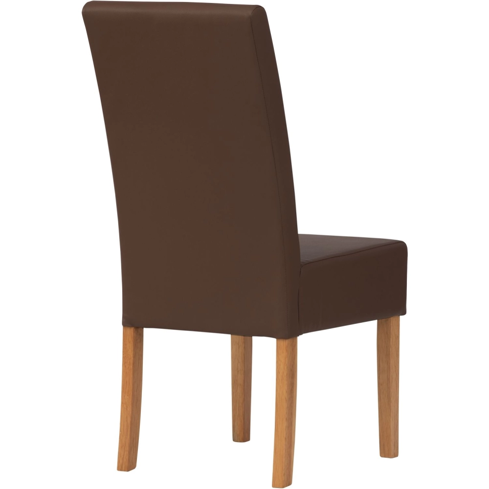 Mesi Dining Chair (Natural, Brown)