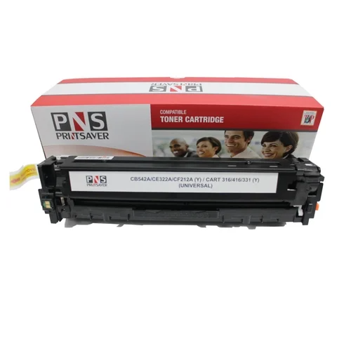 PRINTSAVER CB542A(125A)/CE322A(128A)/CF212X(1131X)/CF212A(131A)/CANON 316/416/331(Yellow) Toner Cartridge for HP