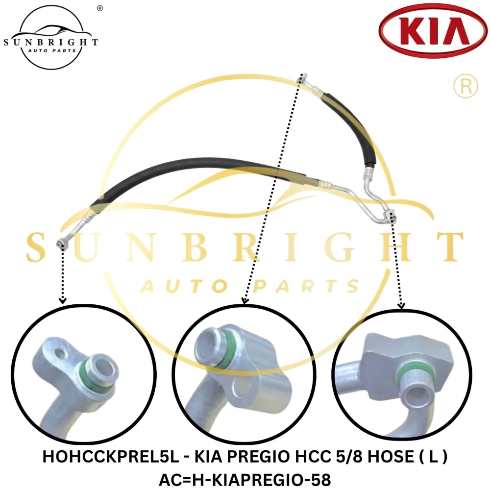 HOHCCKPREL5L - KIA PREGIO HCC 5/8 HOSE ( L ) AC=H-KIAPREGIO-58