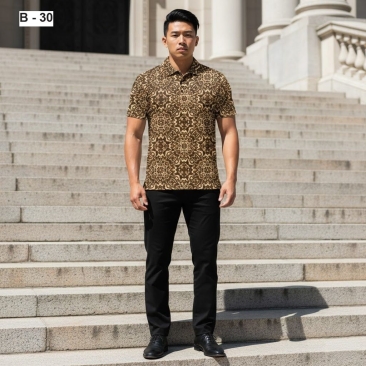 Custom Batik Sublimation T-Shirt