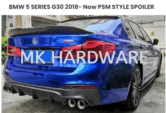 BMW 5 SERIES G30 2018- Now PSM STYLE SPOILER