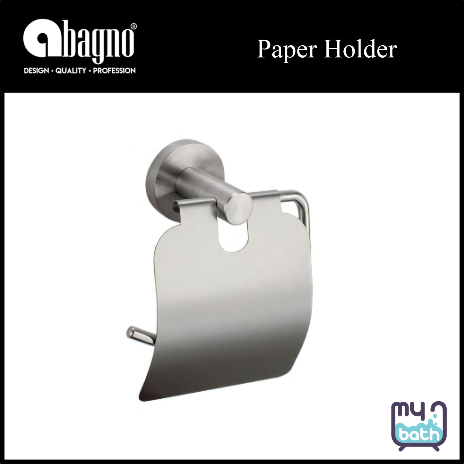 Abagno PH-152-ST Stainless Steel Paper Holder