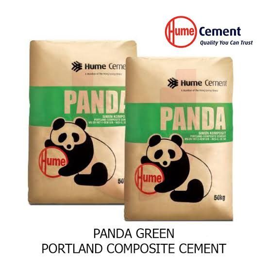HUME CEMENT PANDA GREEN (PCC) 50KG