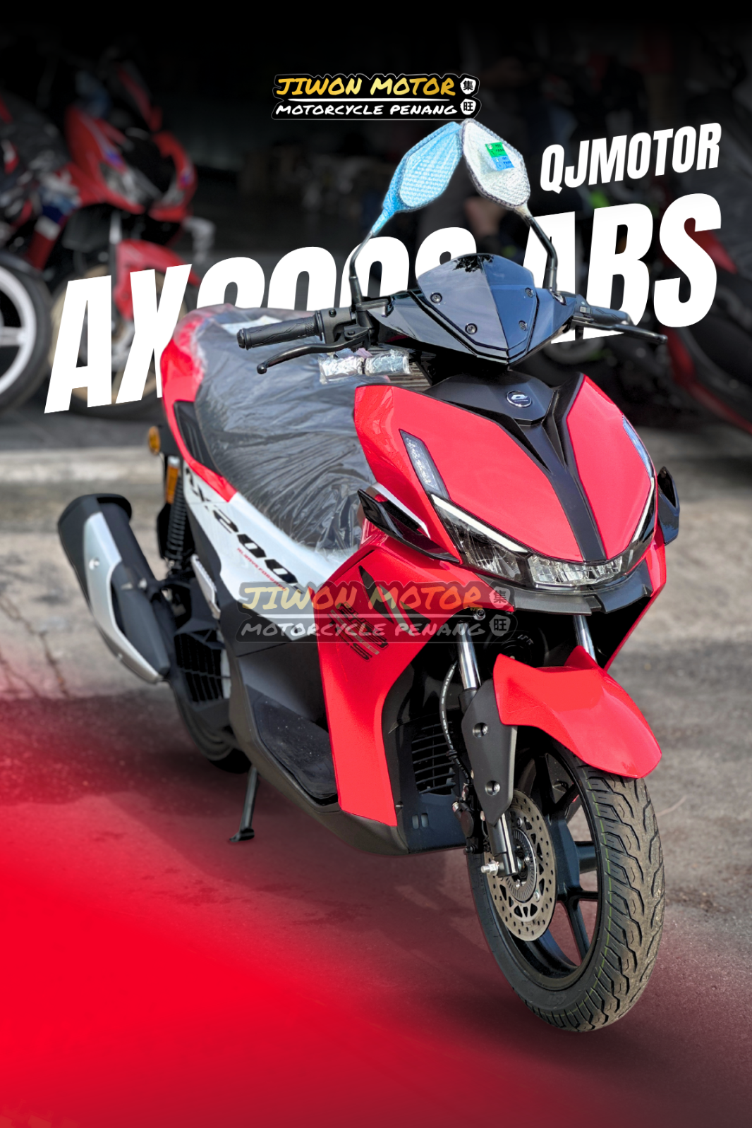 QJMOTOR models AX200S New Colour