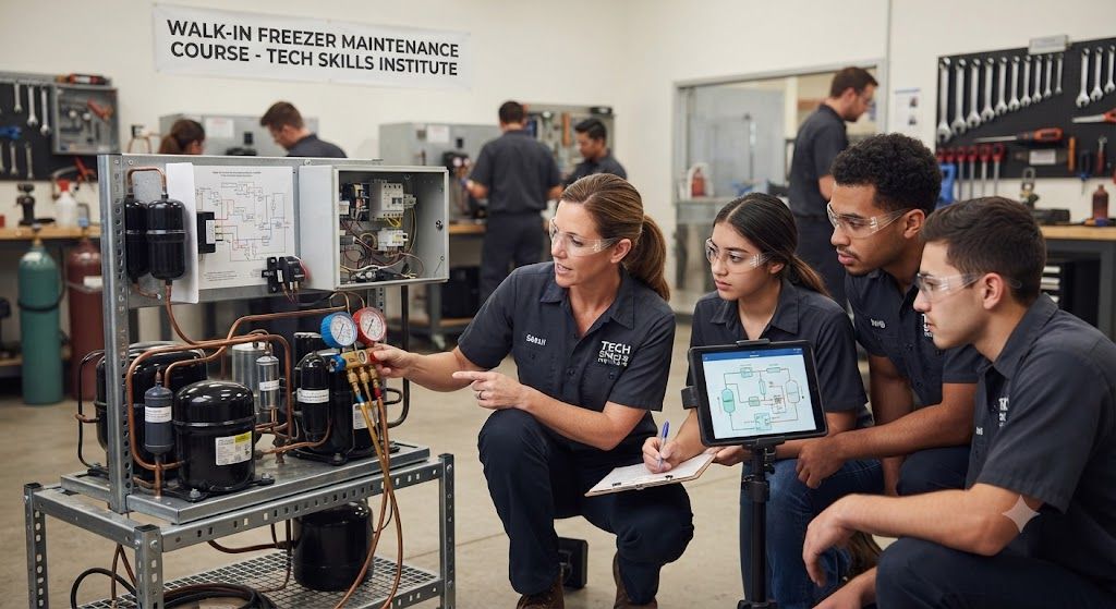 Walk-in freezer maintenance course