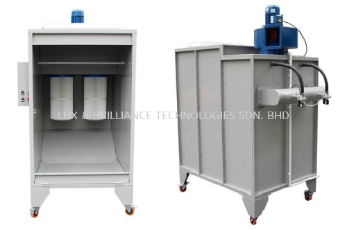 COLO-1115 Small Powder Coating Spray Booth