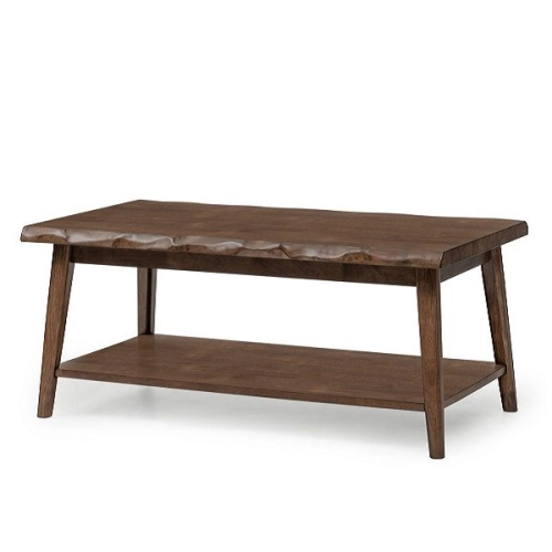 ALASKA Coffee Table C/W Shelf Walnut