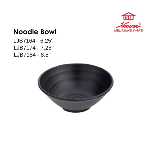 HOOVER Noodle Bowl Melamine LJB7164 LJB7174 LJB7184